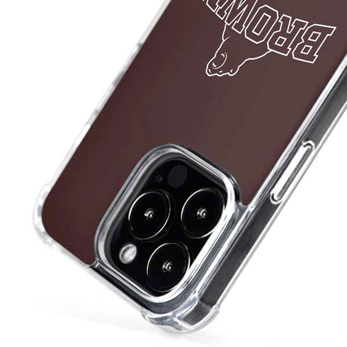 Brown University Outlined iPhone 16 Pro MagSafe Case